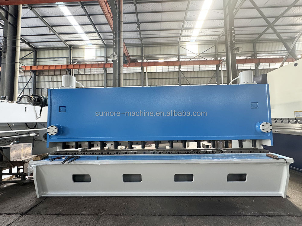 SUMORE Cheap Steel Sheet Metal Shearing Machine / 12*6000 Automatic Hydraulic Guillotine Shearing Machine Price