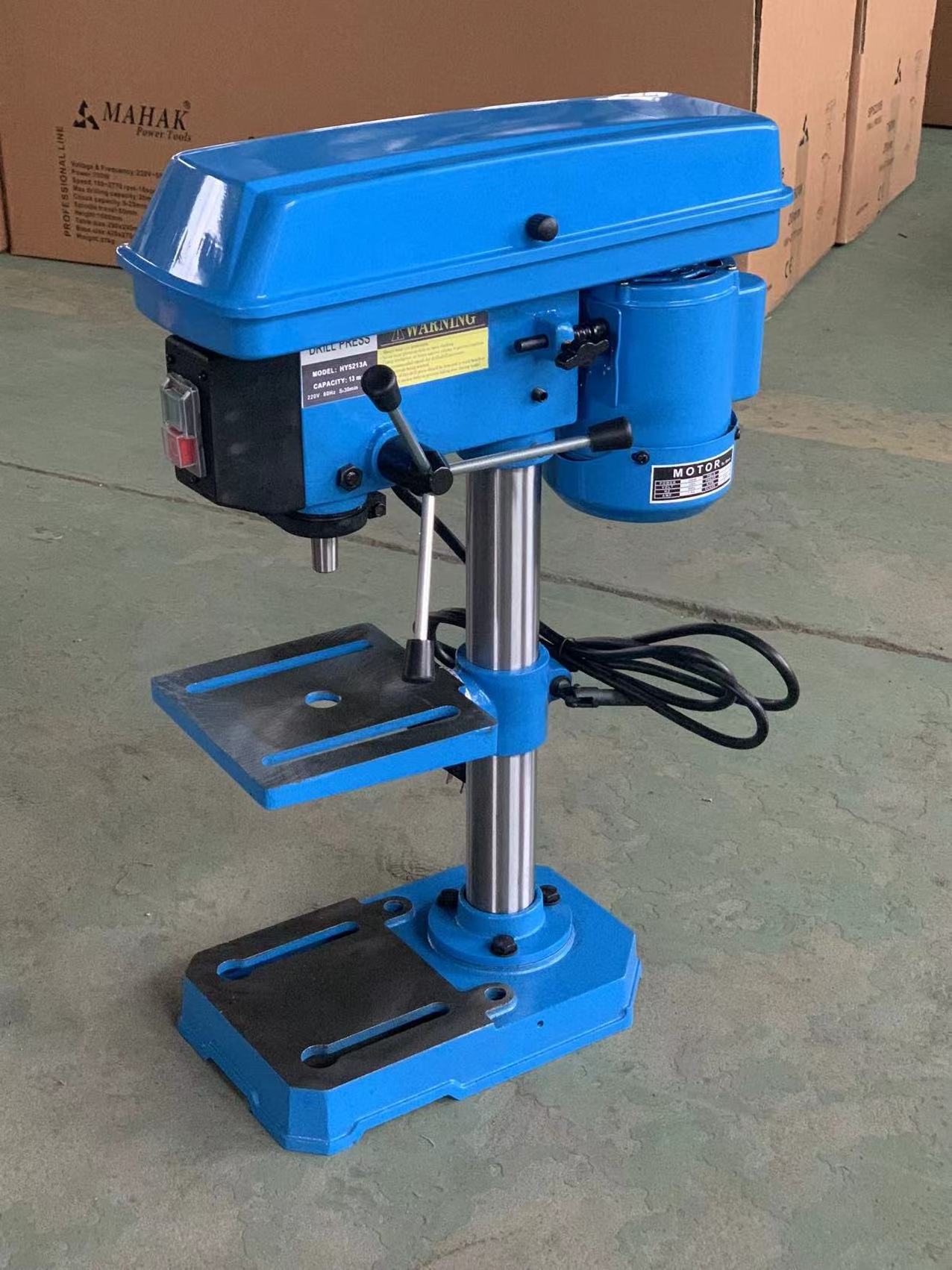 CE approved China Best sell 13mm bench drill press machine central machinery drill press parts ZJ4113 ZJ4116