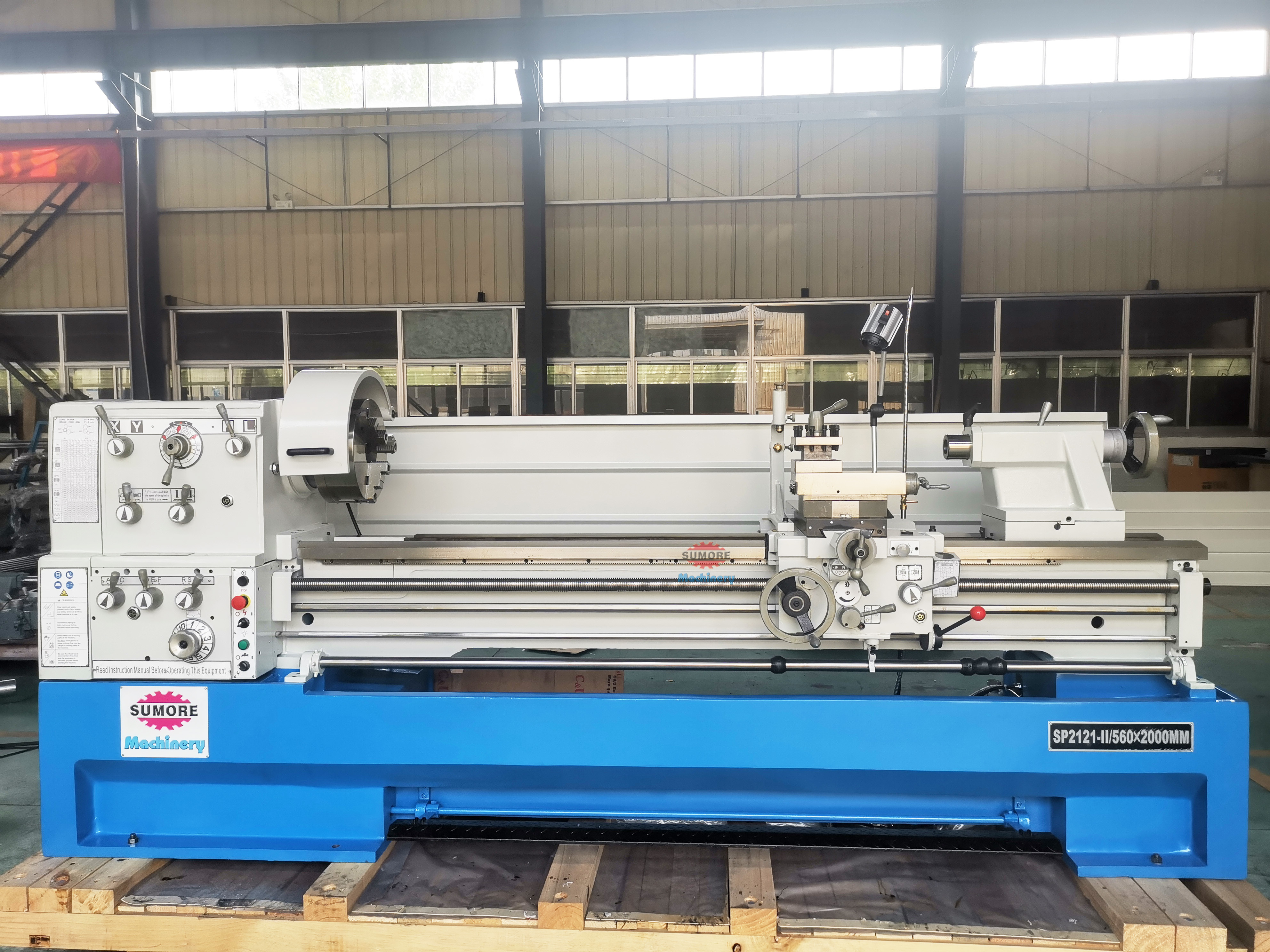 SP2121 High quality 2m 3m 1 m horizontal manual heavy duty lathe machine torno mecanico universal  CA6150A*2000mm for sale