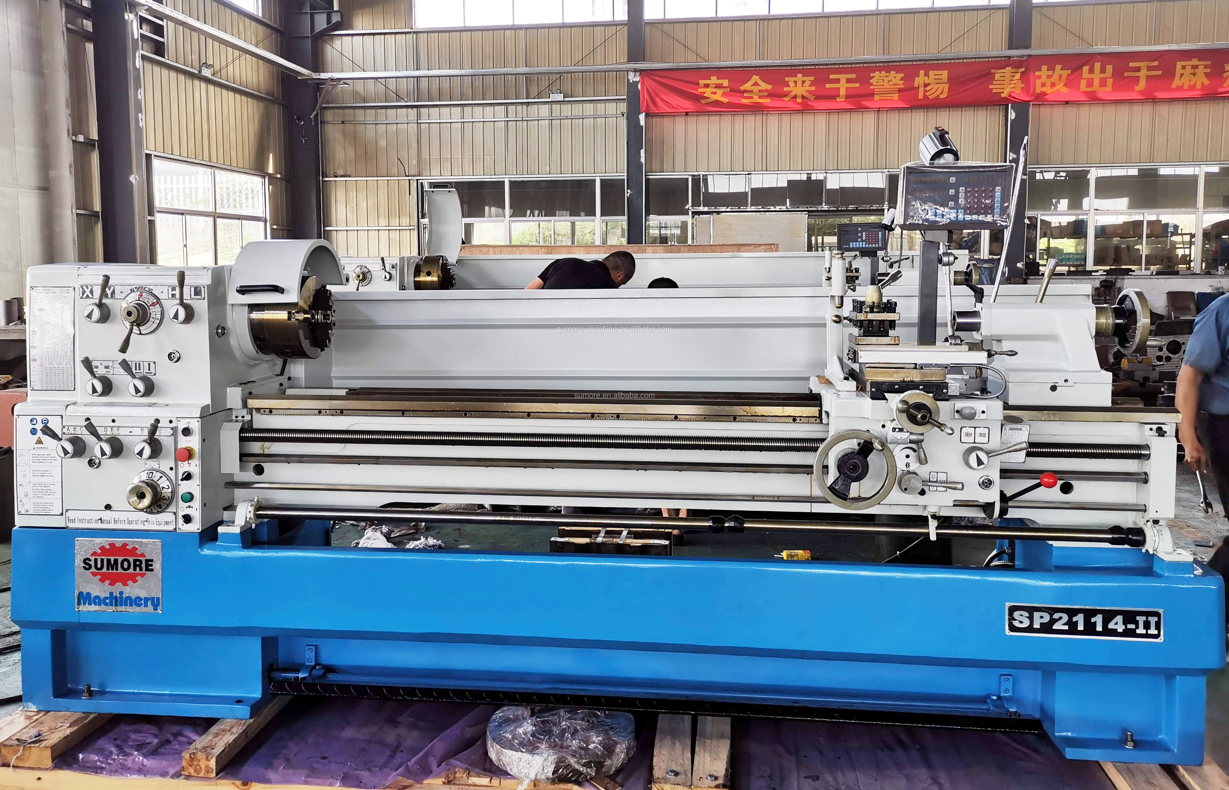 SP2114  Professional horizontal torno C6241 C6246 Lathe 1.5M 2 Meter Machine automatic lathe metal With Low Price