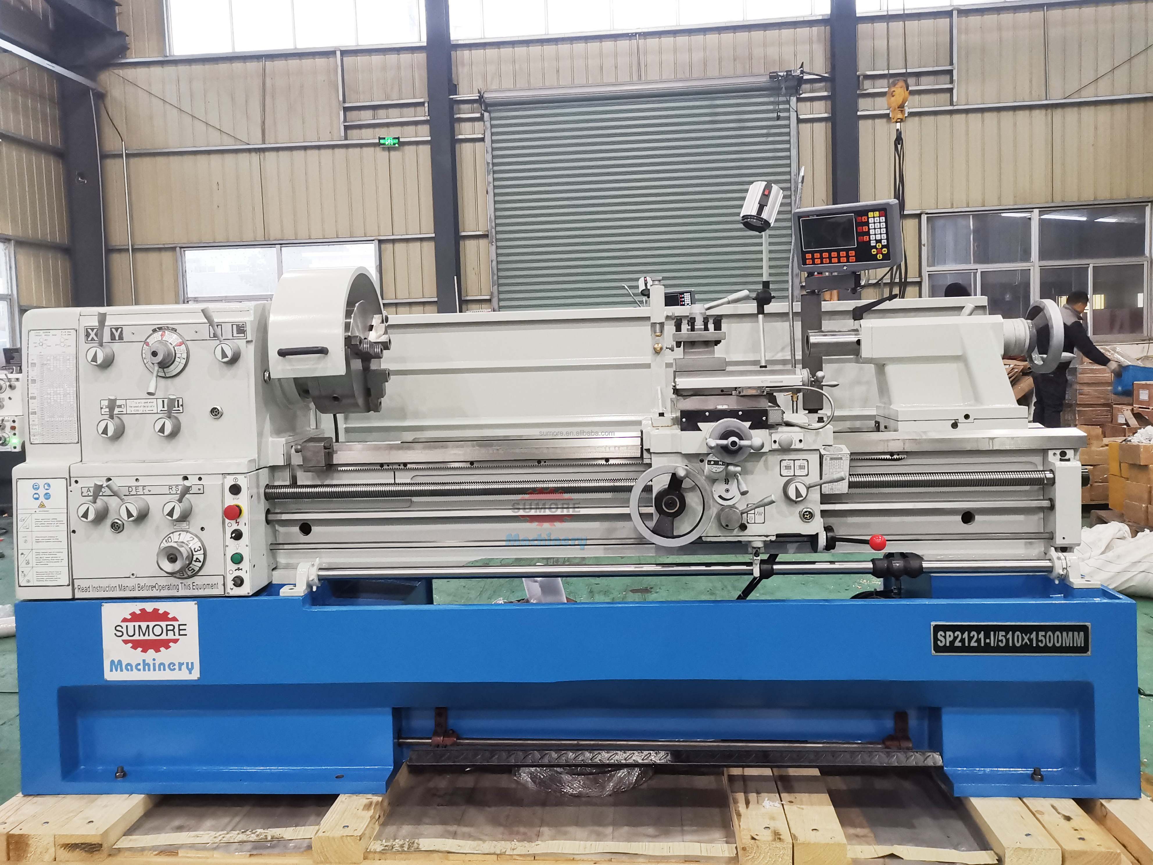 SP2121 1000/1500/2000/3000mm Gap Bed Lathe Machine price C6251 C6256 Horizontal Manual Parallel Torno lathe for sale