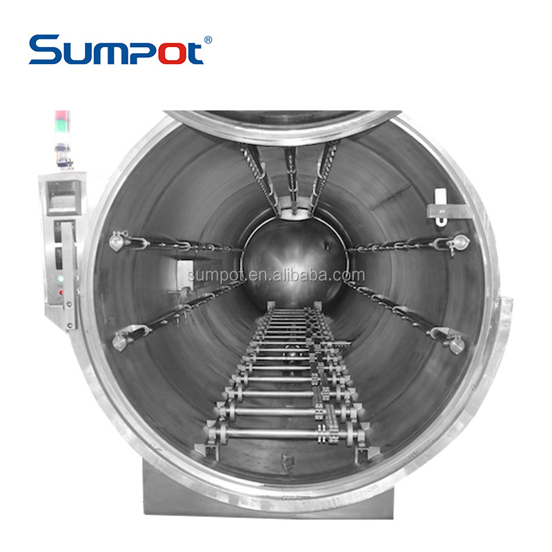 counter pressure retort autoclave machinery food sterilizers