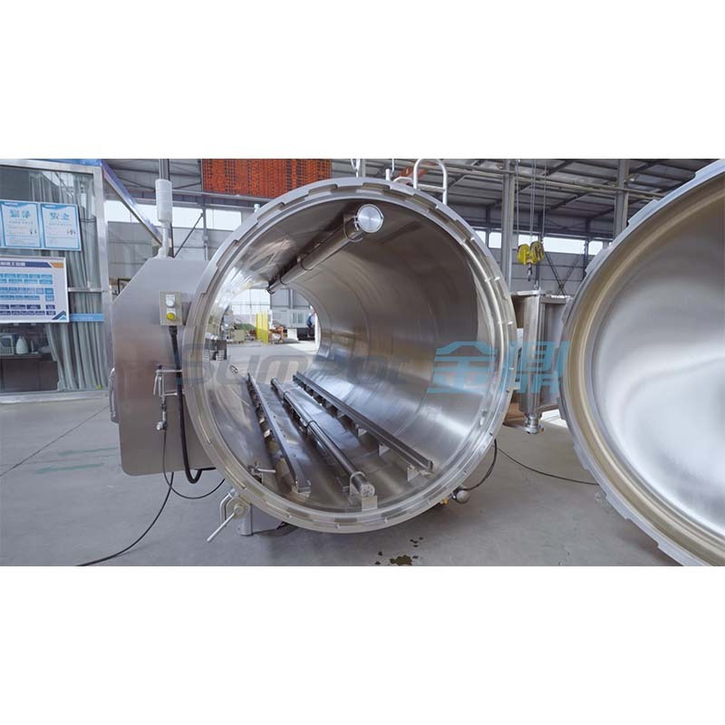 SUMPOT industrial horizontal autoclave for mushroom cultivation