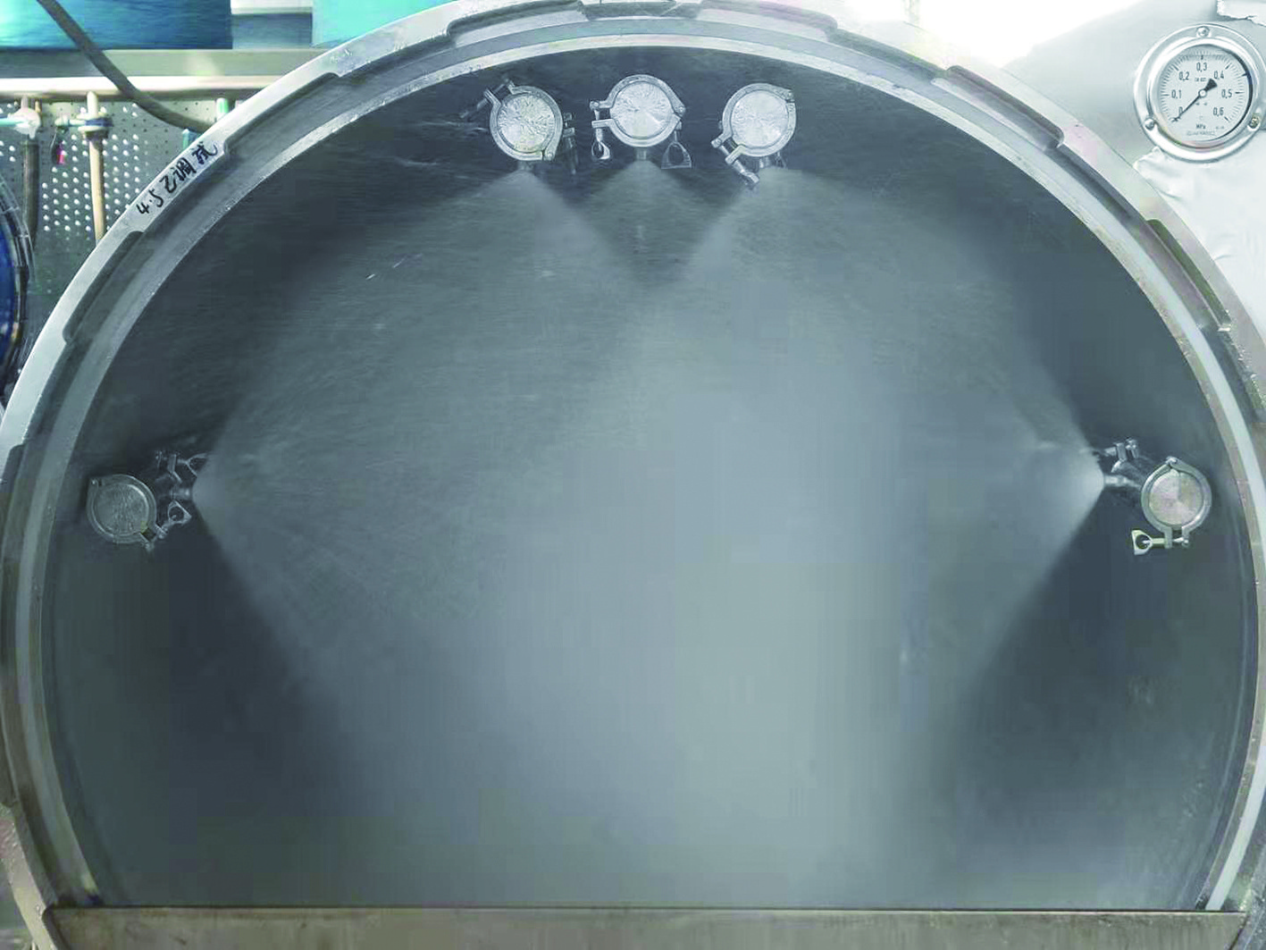 Fully automatic autoclave horizontal retort for pouch bags