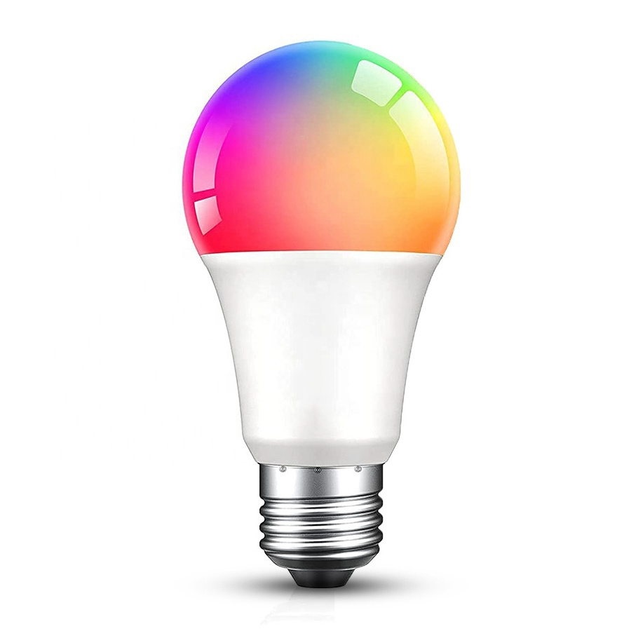 Factory Price Remote Control Smart Bulb Wifi Merosss Rgb Color 9W  Led Light Charge Smart Light Bulb