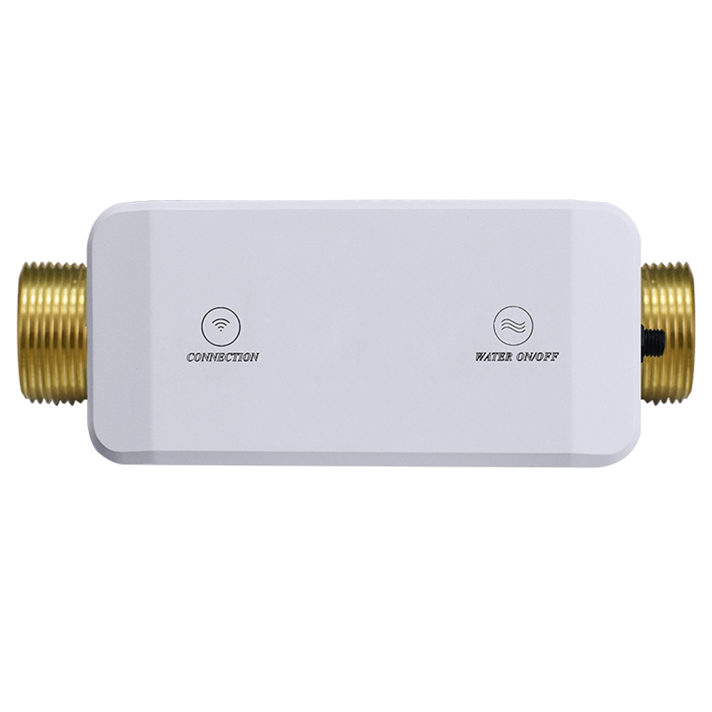 Wifi Tuya Controller Remote Shut on Off Water Measure Water Pressure and Temperature Smart Water Meter