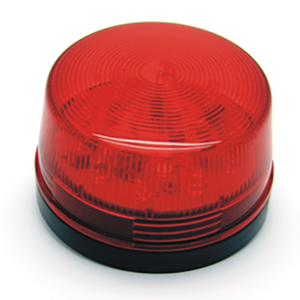 Factory Home Safe Led Light Security Alarm Mini Siren 12V Wired Alert Strobe Light Red Siren