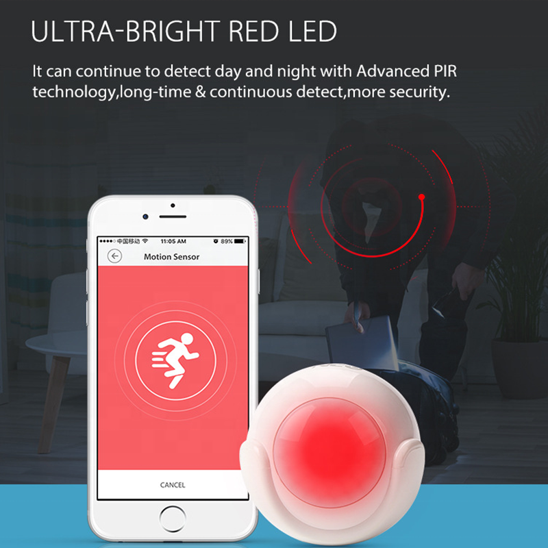 Factory Home Security Alarm Pir Sensor Wifi Human Presence Infrared Smart Tuya Movement Sensor Detector