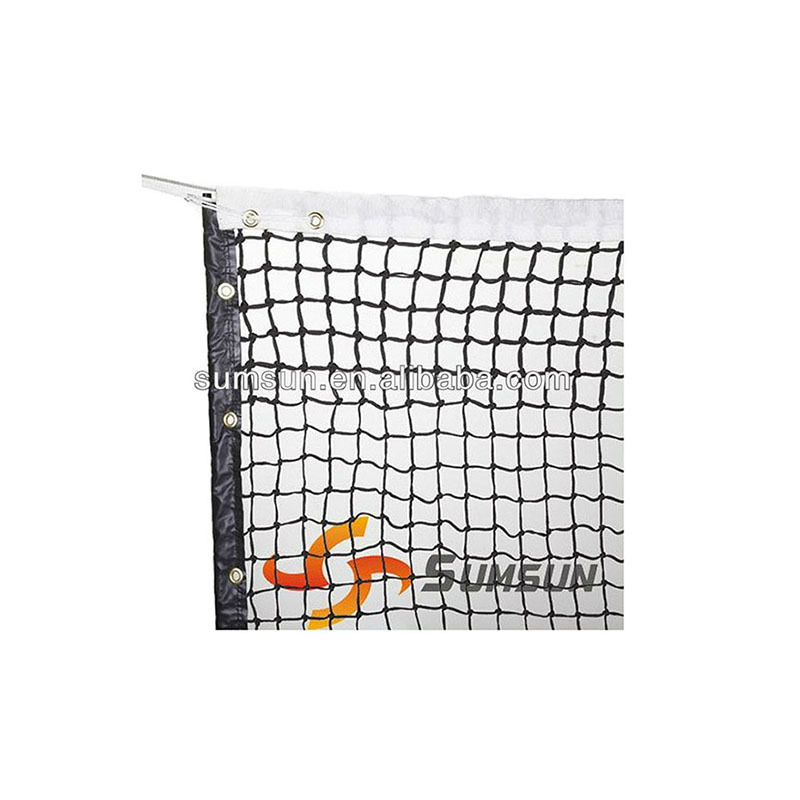 STN-120 nets for tennis court tournament net tennis equipment 3mm braided polyester