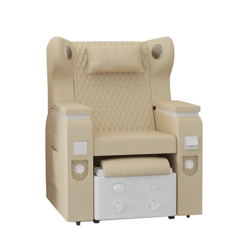 2023 high quality modern beauty salon equipment reclining massage manicure chair foot spa chair pedicure sofa