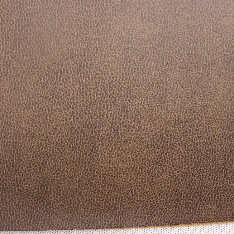 Upholstery Materials PU flocking backing Decoro Furniture Bonded Artificial Leather