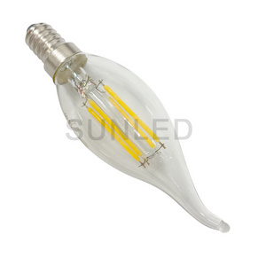 2700K 3000K E14 LED bulb C35 Edison Light Burled LED CANDLE Light Bullet Festive Atmosphere Light Burling