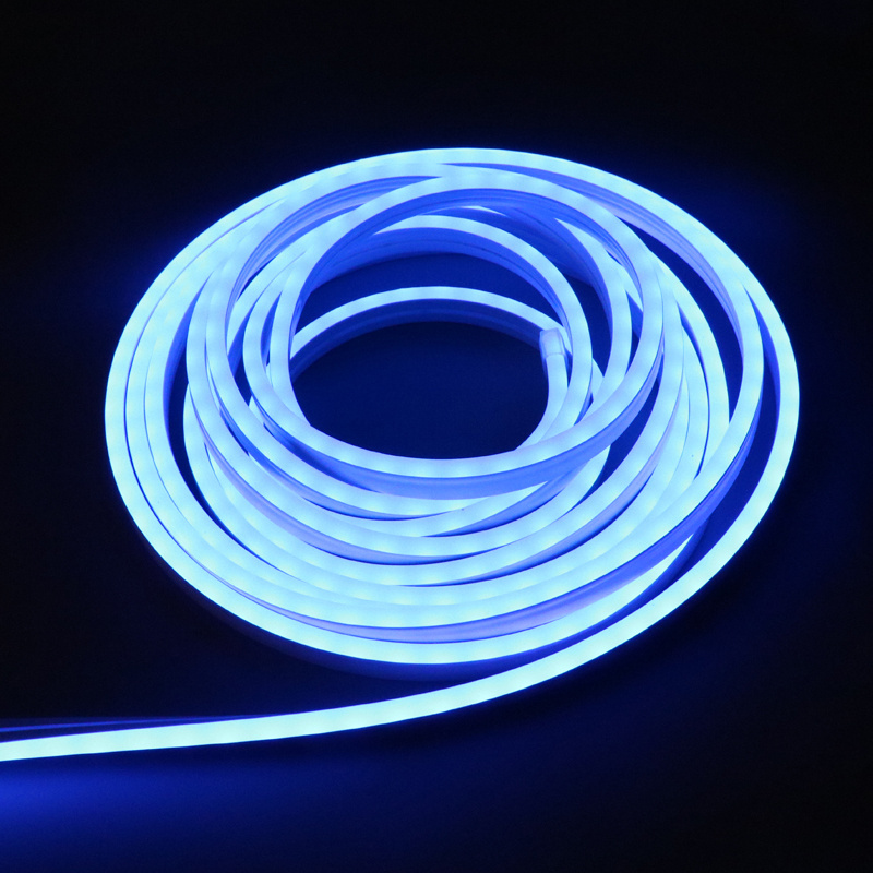 Neon flex 12V RGB 6*12mm LED Neon Strip Rope 5m/roll DIY Christmas Light decoration room neon lights for bedroom