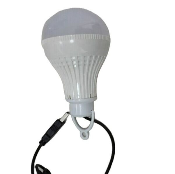 Universal flexible house using led usb lamp bulb 7W pure white color led bulb light with USB connector DC5V