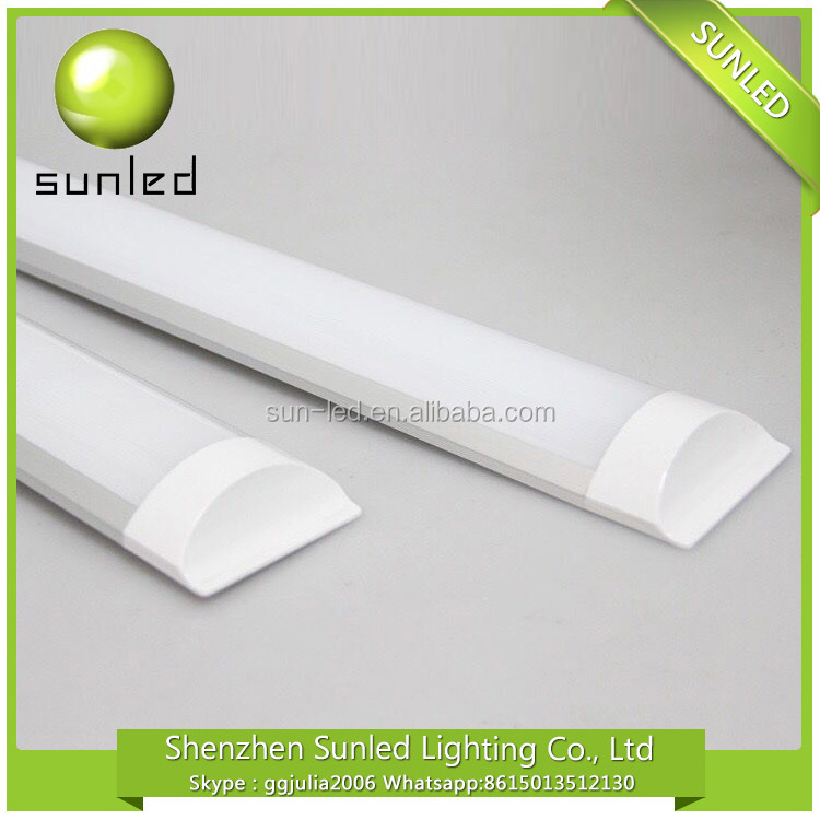 Led linear light fixture 10W 0.3m led batten light ceiling surface mounted LED Batten light/ flat led tube/narrow panel light CE