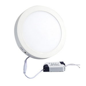 Surface mounted small round 6w 12w 18w 24w panel light