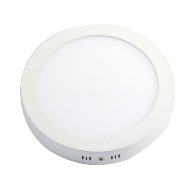 Surface mounted small round 6w 12w 18w 24w panel light