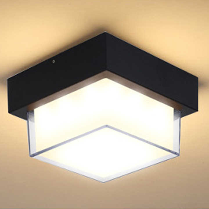 Sunled waterproof porch ceiling lights home hotel fixture outdoor bulkhead led corridor ceiling lights