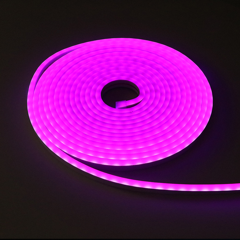 Neon flex 12V Monochromatic Silicone Rope 6*12mm LED Neon Strip Rope 5m/roll DIY Christmas Light Neon Strip