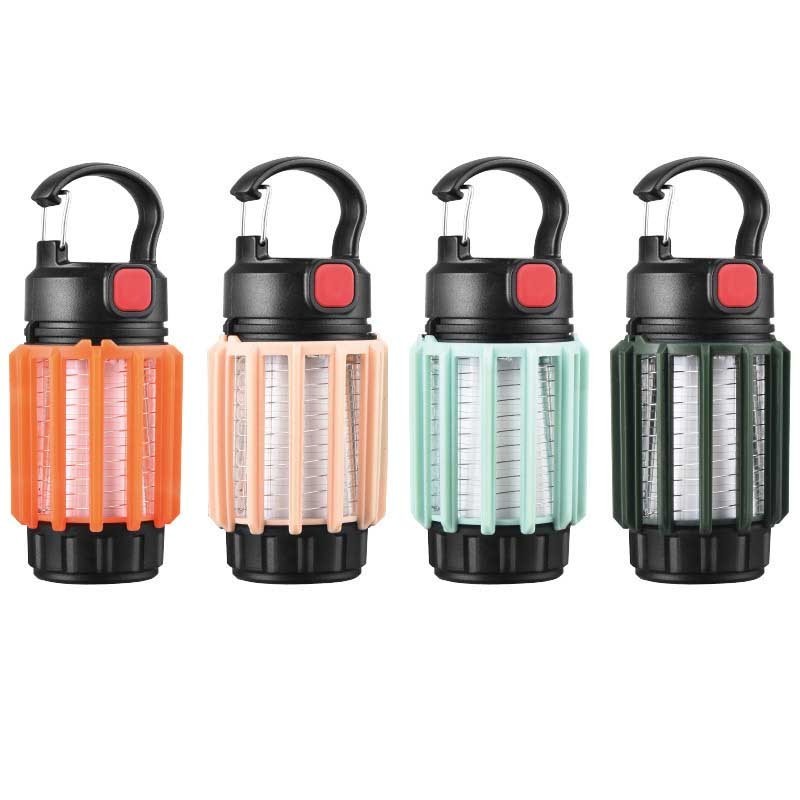 Wholesale Led Mini Camping Lamp With Flashing Warning Type C Charging Camping Tent Lantern Outdoor Mosquito Killer Light