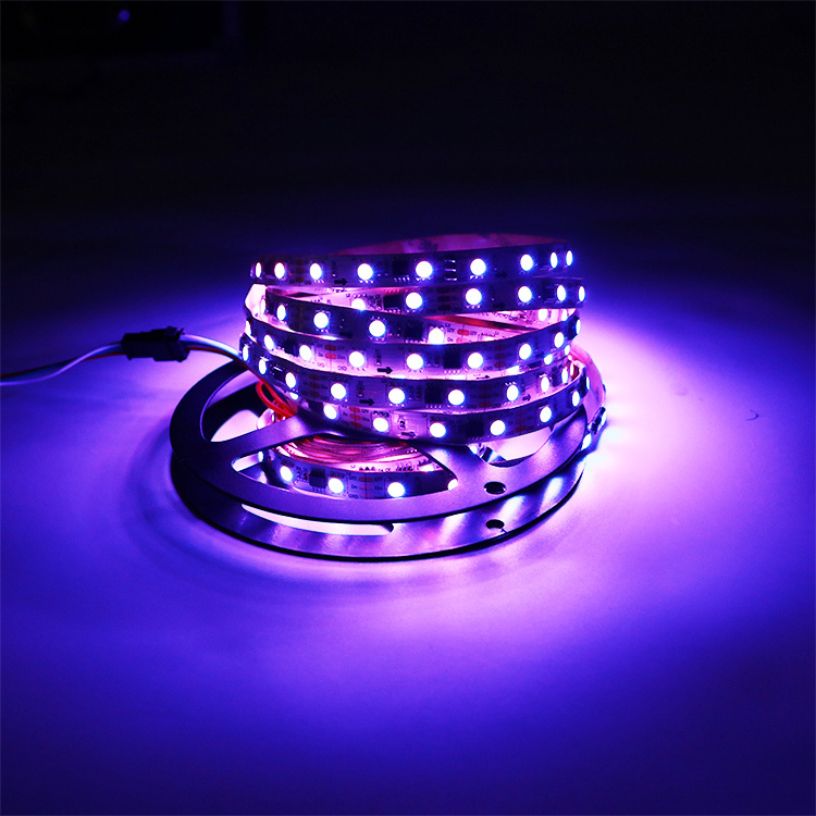 RGB LED Light Strip set 5050 WS2811 LED Tape Lights, Color Changing LED Strip Lights with Remote Control