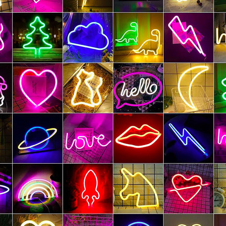 5 meters kit silicone 12v outdoor indoor flex neon strip rope decoration lamp words sign letter led neon lights