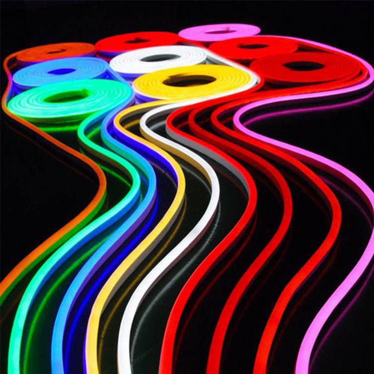 5 meters kit silicone 12v outdoor indoor flex neon strip rope decoration lamp words sign letter led neon lights