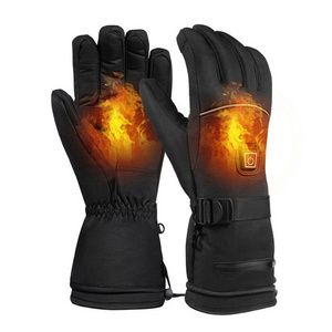 Winter Heated Gloves for Women Breathable Waterproof Warm Winter Touchscreen Riding Motorcycle Ski Snowboard Cycling