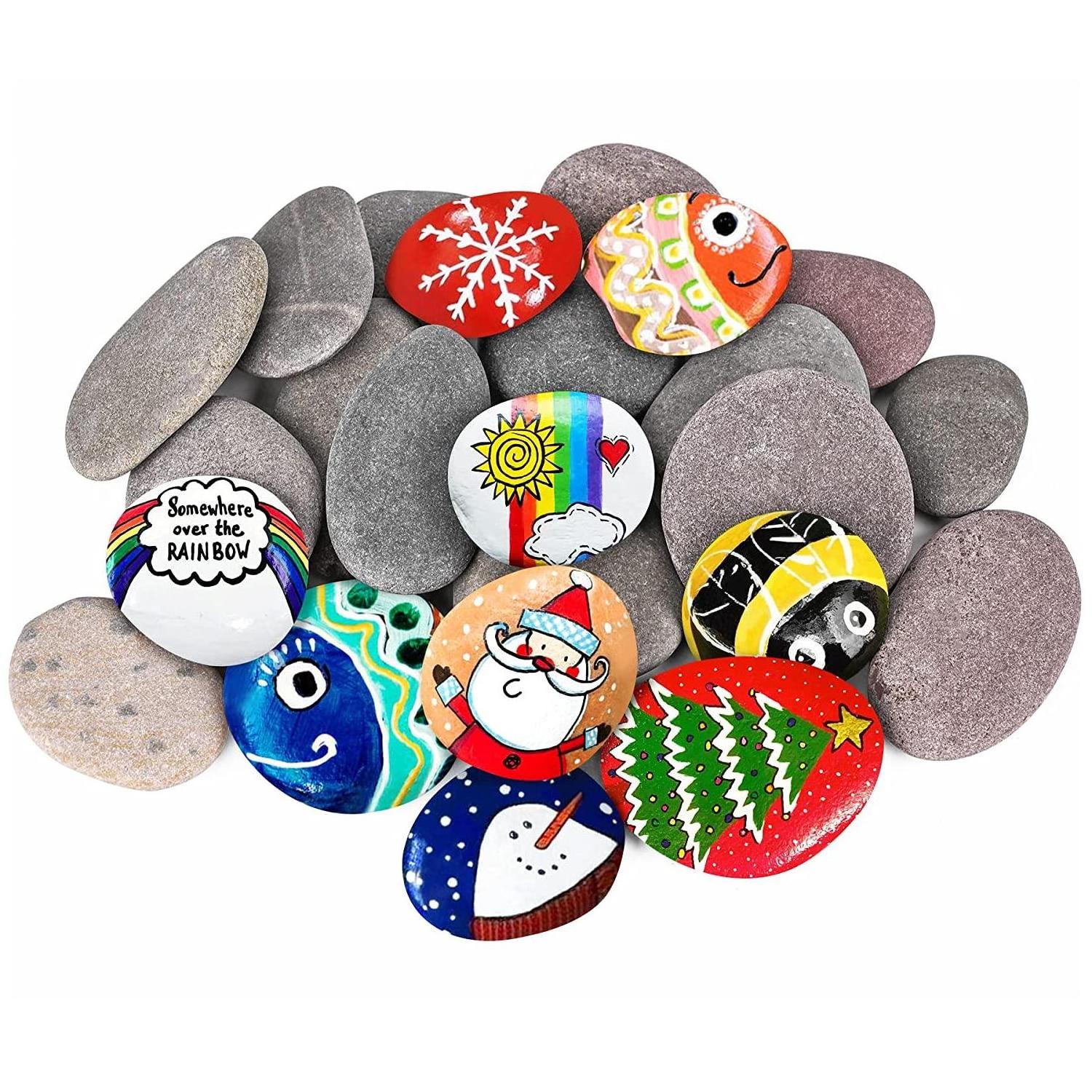 Children DIY Glass Mosaic Kits Glass Mosaic Tile Drawing Art Stone Rock Painting Kits For Kids