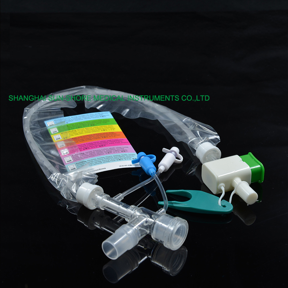 Medical Consumables Closed Suction System Disposable 24 Hours Suction Catheter For Hospital