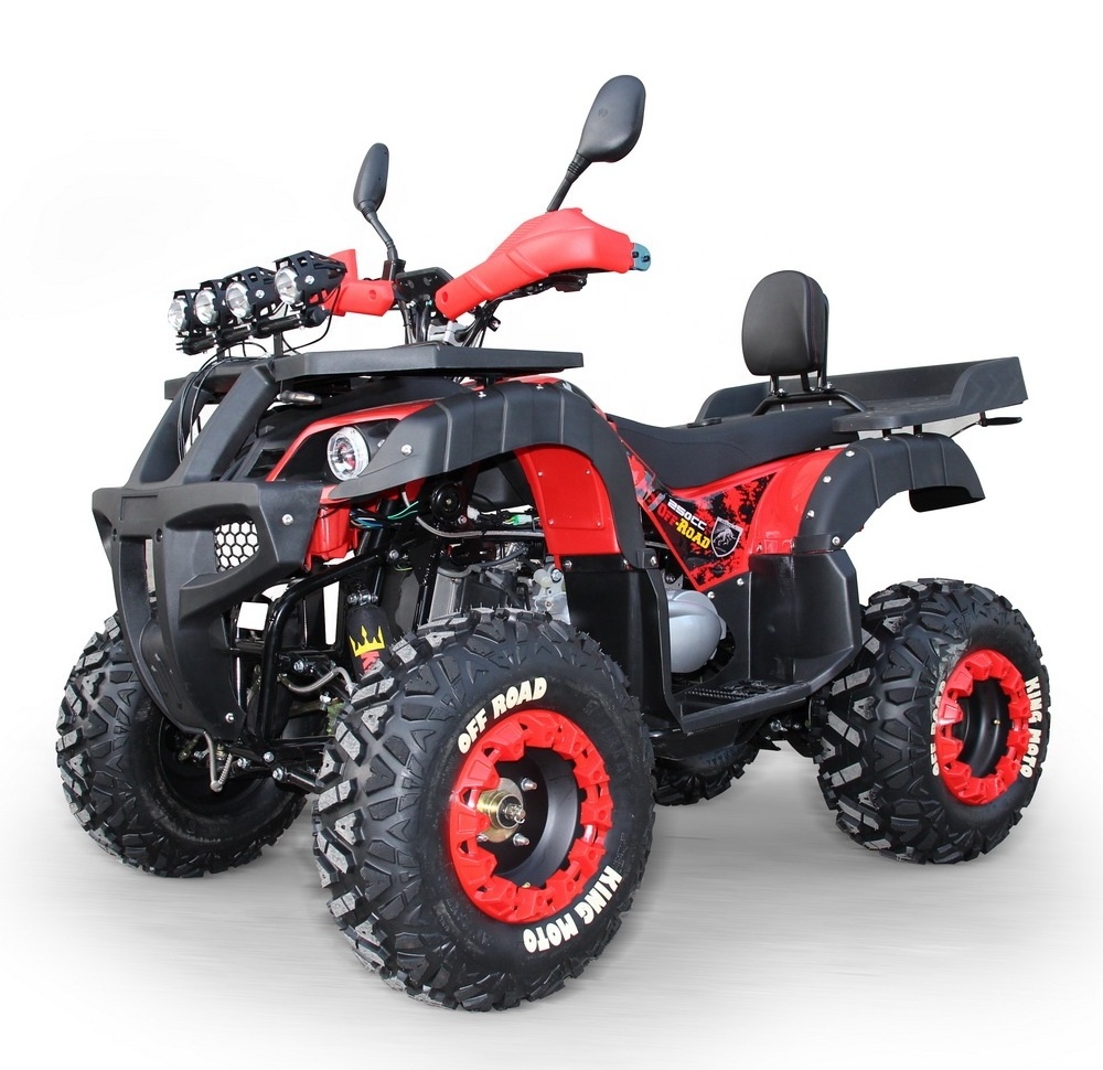 gas powered 250cc ATV 4 wheels moto cross four wheeler motorcycle