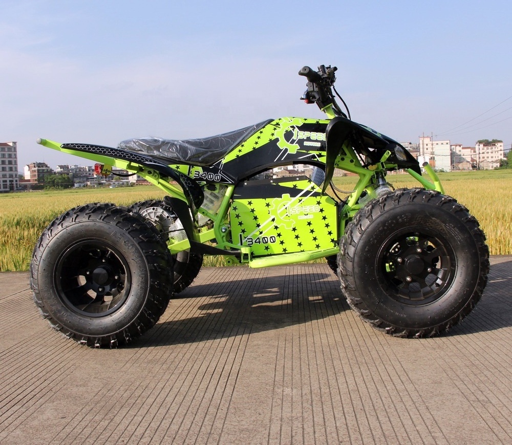 New design sport electric ATV with QS motor 8000W 72V shaft drive electric ATV QUAD