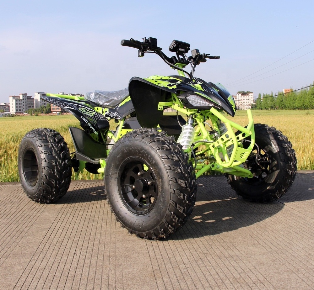 New design sport electric ATV with QS motor 8000W 72V shaft drive electric ATV QUAD