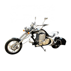 High speed 3000W 72V electric chopper motorcycle with