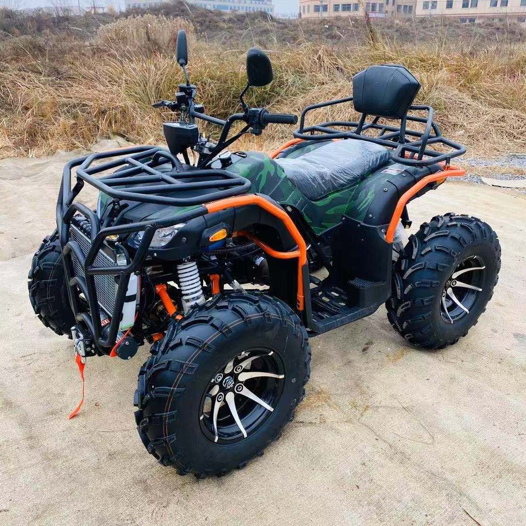 Sun Gives More Traction Quad ATV 4x4 250cc 300cc for Adults With Cargo Box Manual Transmission Engine