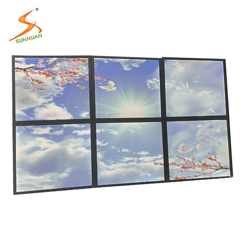 SUNXUAN 36w 72w led panel light ceiling 1200x600 2 x 4 led flat panel