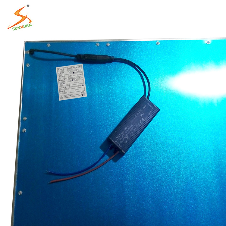 12w square led flat panel light for indoor ceiling embedded decorative 300x300mm led blue sky panel light