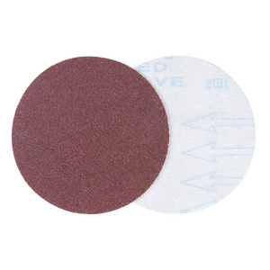 Hook and Loop Sand Disc 60-80-100 Grit Aluminum Oxide Sanding Discs 100mm 5-Inch 8-Hole Round Sandpaper for Wood Metal Polish