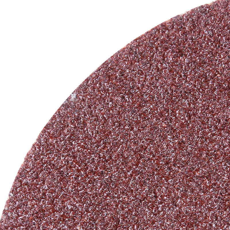 Hook and Loop Sand Disc 60-80-100 Grit Aluminum Oxide Sanding Discs 100mm 5-Inch 8-Hole Round Sandpaper for Wood Metal Polish