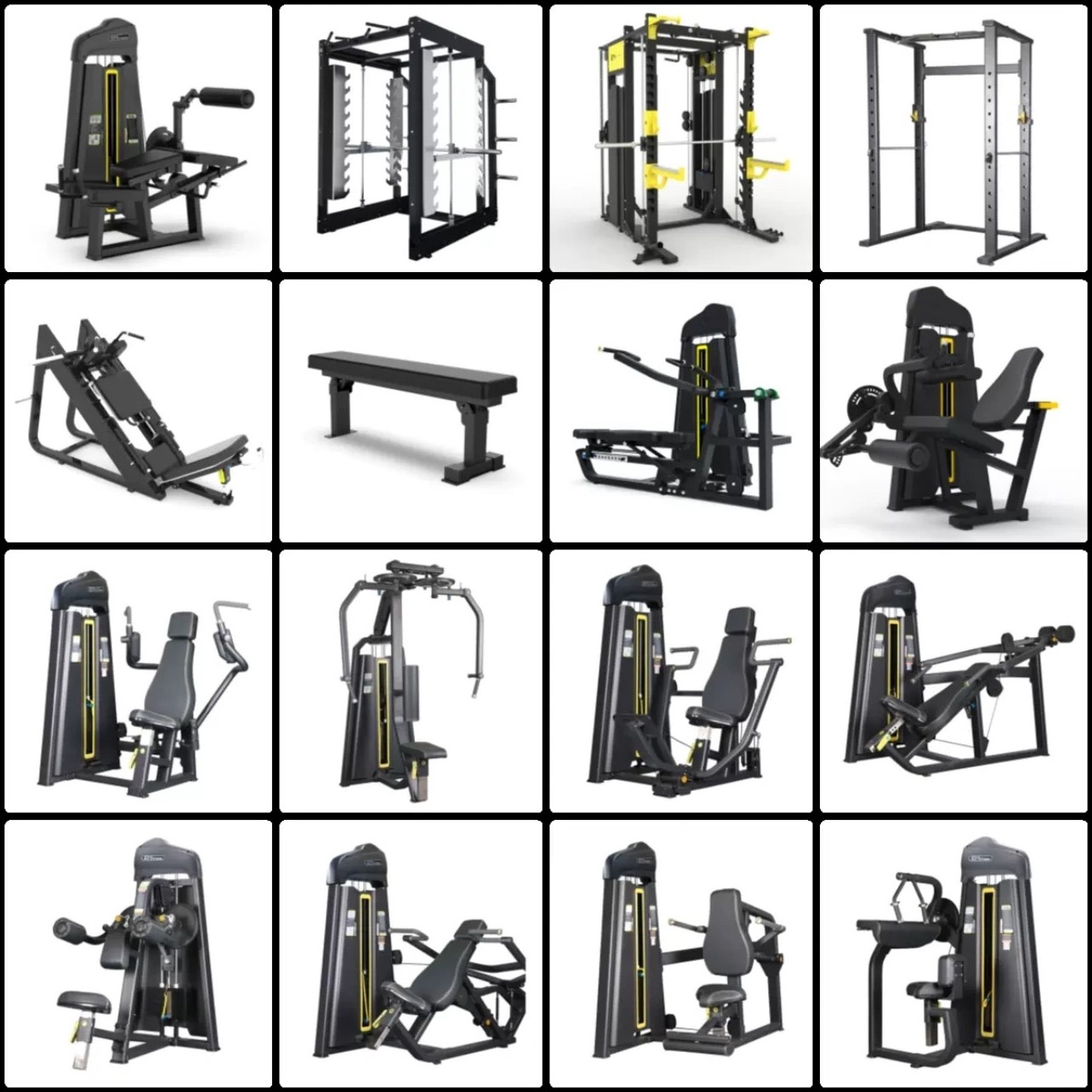 Commercial gym machine strength machine hip trust machine