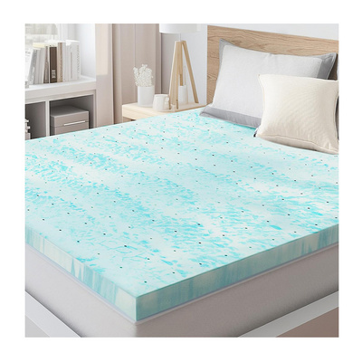 3 Inch Thick Gel Infused Cooling Toppers Pad Memory Foam Mattress Topper foam bed mattress topper with high density foam