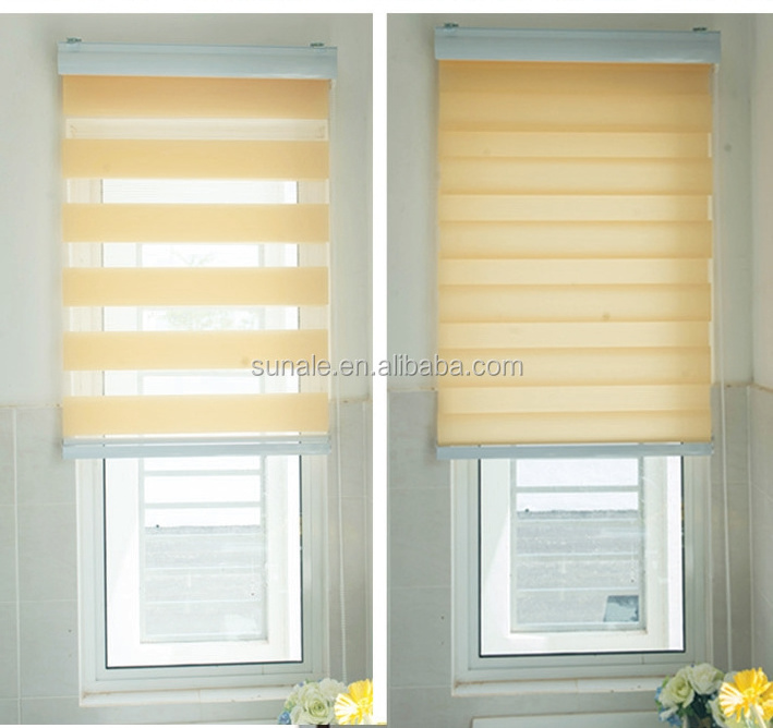 SUNALE Hot selling zebra print roller blinds shades window blinds