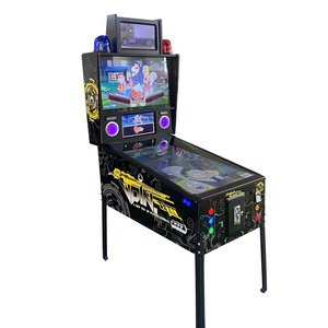 Latest 2024 model Super 4K 49" 120hz  VIRTUAL PINBALL Machine with 4 screens and Jukebox