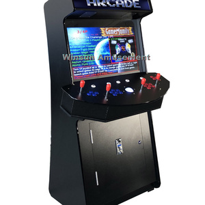 Wholesale 4  players stand up Slim arcade machines with 32'' screeb and 4000 games