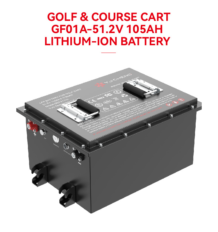 6000 cycle 10years warranty 48 volt lithium battery 30 50 105 150 200 ah golf cart for golf cart