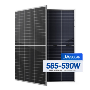 JA Solar Transparent Solar Panel 565W 580W 590W Bifacial Double Glass Outdoor Solar Panel