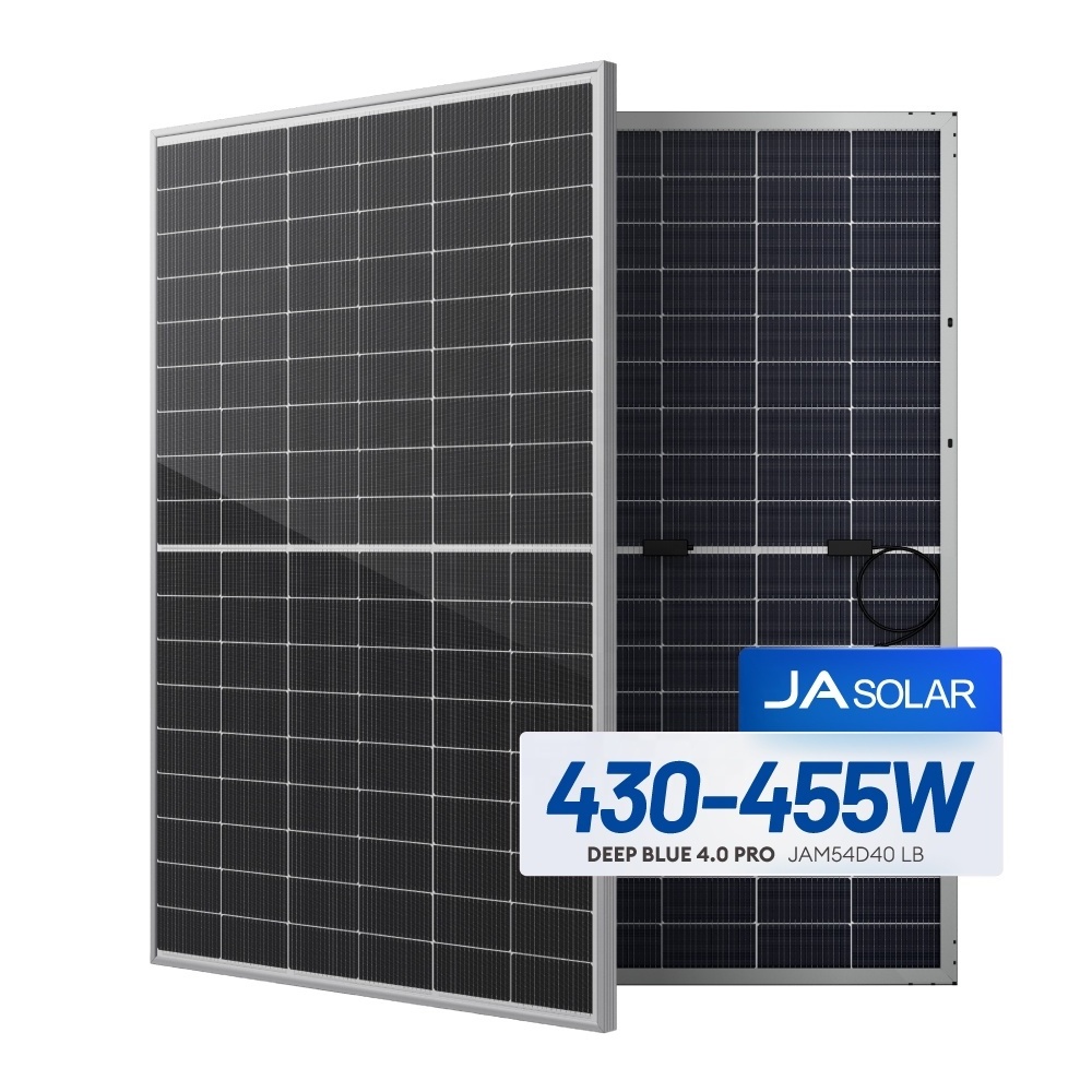 JA Go Solar Monocrystalline Solar Panels 440 W 450W PV Module Double Solar Panels