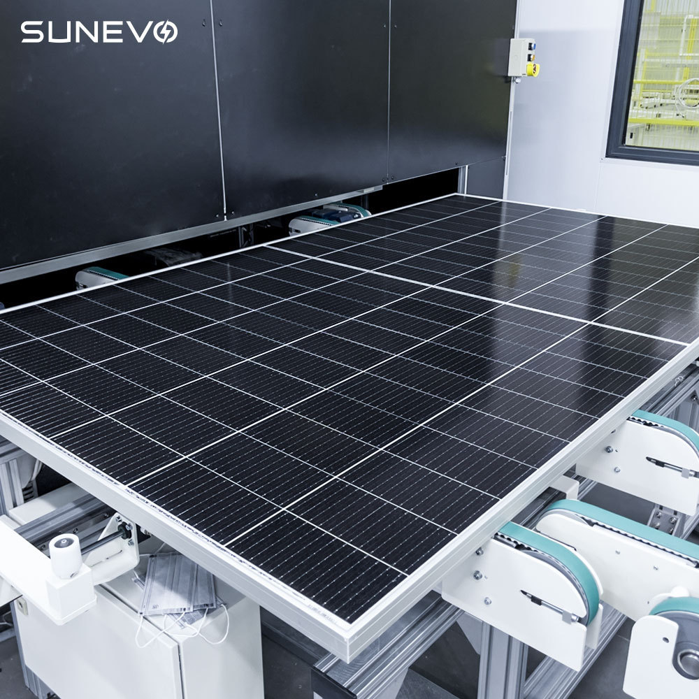 SunEvo House HJT Solar Panels 500W 530W 540W 550W 600W 700 Watt Monocrystalline Photovoltaic Solar Power Panels Wholesale Price