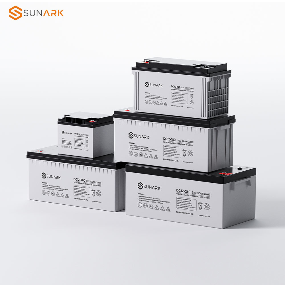 Leoch Free Maintenance Rechargeable Solar Battery 12V 100Ah 200Ah 200Amp Deep Cycle AGM Lead Acid Batteries For Home