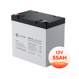 High Quality SunArk Lead Acid 12 Volts 50 Amp Hour Rechargeable 6V 7Ah 20Hr Battery Sealed Lead Acid Battery